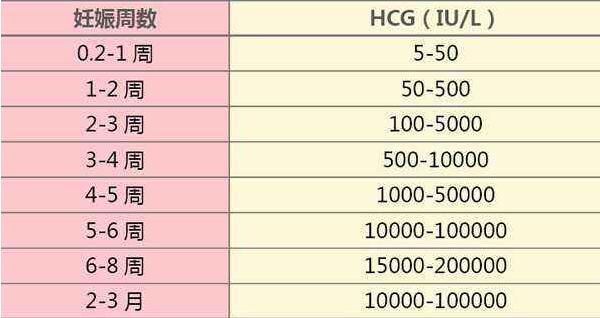 HCG值