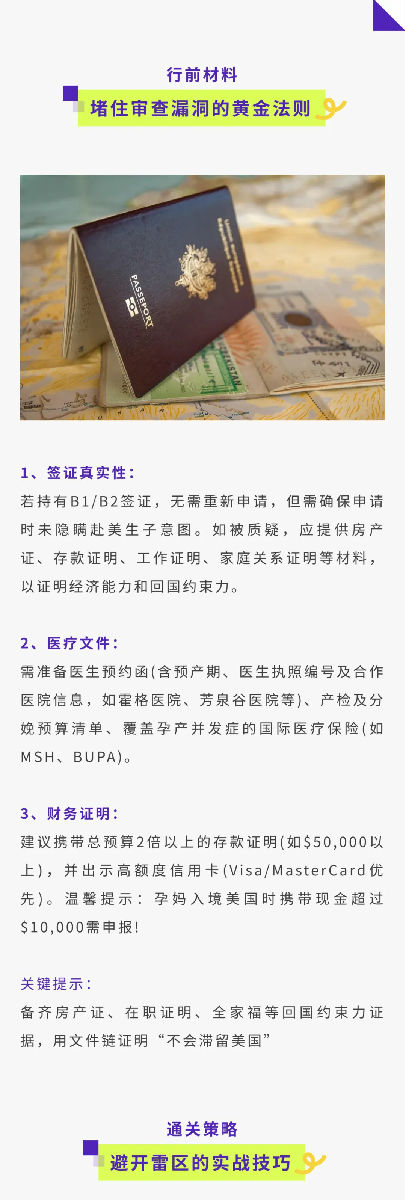 赴美生殖海关指南