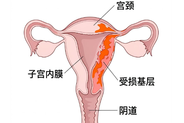 子宫基层受损
